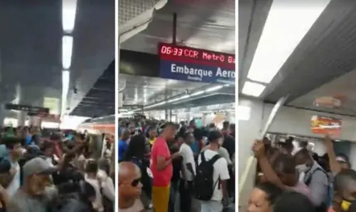 
				
					Linha 2 do metrô de Salvador fica lenta após furto de cabos
				
				