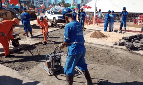 
				
					Tubulação que rompeu em circuito é fechada e abastecimento de água retomado em Ondina
				
				