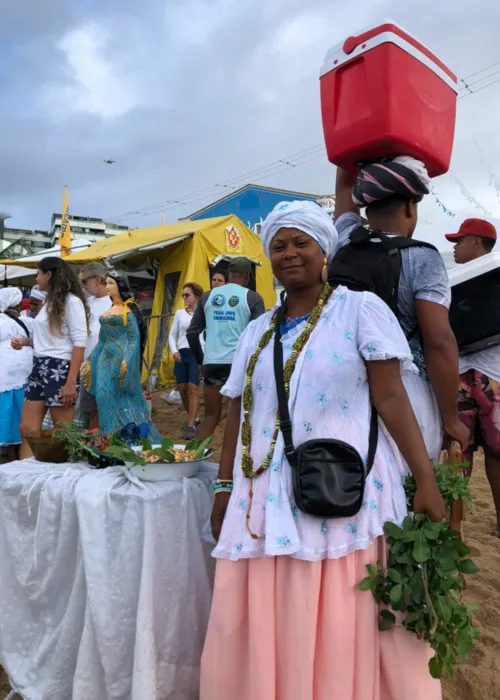 
				
					Homenagens à Iemanjá marcam 2 de fevereiro no Rio Vermelho; veja depoimentos
				
				