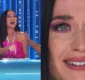 
                  Katy Perry cai no choro ao ouvir história de sobrevivente de massacre nos EUA: 'Isso não é normal'