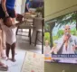 
                  Lore Improta mostra filha dançando 'Zona de Perigo' ao ver Léo Santana na TV: 'Até Lilica meteu dança'
