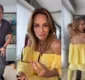 
                  Boninho dança hit de Leo Santana e Ana Furtado se declara: 'minha zona de perigo'