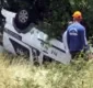 
                  Motorista perde controle e carro funerário capota em rodovia do interior da Bahia