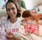 
                  Letícia Cazarré celebra alta hospitalar de Maria Guilhermina após 7 meses de internação: 'Bem melhor'