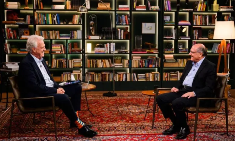 Conversa com Bial': Pedro Bial entrevista Geraldo Alckmin em estreia de  nova temporada